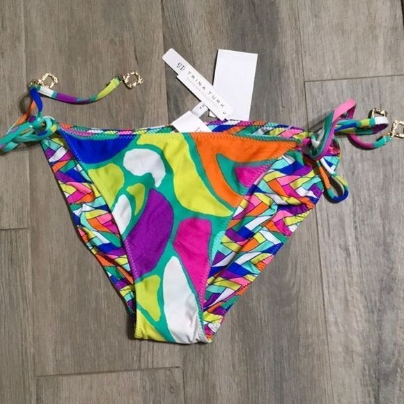 Trina Turk reversible bikini bottoms. NWT - Picture 2 of 5